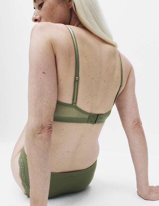 Jasmine Lace Non Wired Post Surgery Bra (A-E)