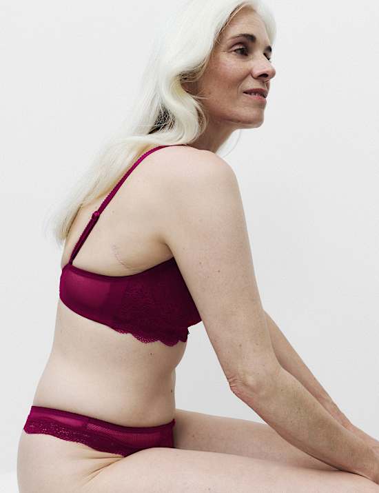 Jasmine Lace Non Wired Post Surgery Bra (A-E)
