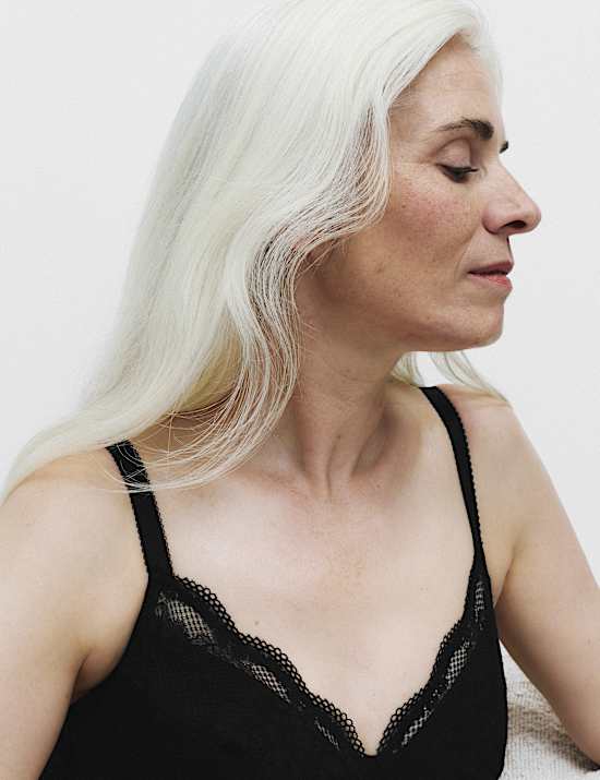 Jasmine Lace Non Wired Post Surgery Bra (A-E)