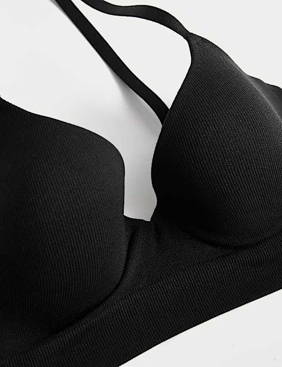 2 Pack Seamfree Wired Demi Cup Bras (A-E)