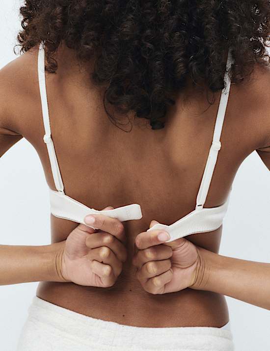 2 Pack Rib Non Wired Plunge Bras (A-E)