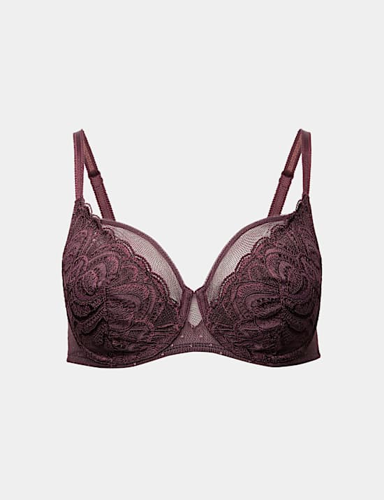 Amelia Lace Natural Lift&trade; Full Cup Bra (A-E)