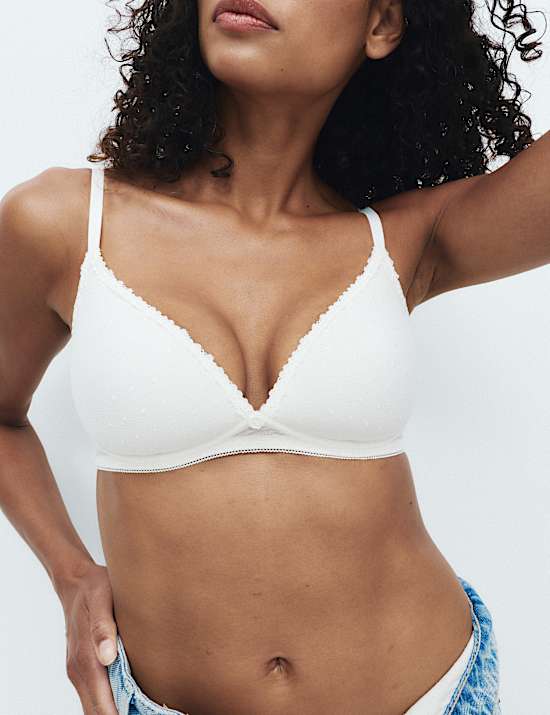 2 Pack Non Wired Plunge Bras (A-E)