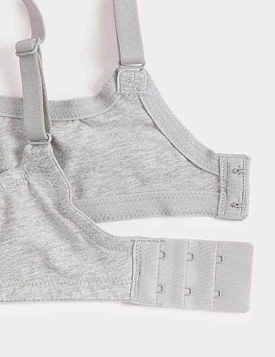 3pk Cotton Rich Wired Full Cup Bra A-E