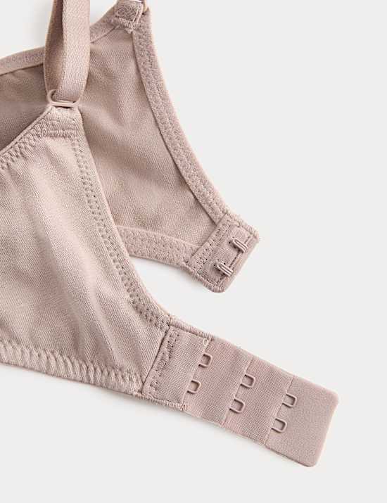 3 Pack Cotton Rich Wired Full Cup Bras (A-E)