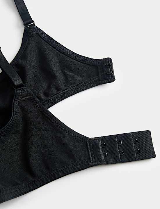 3 Pack Cotton Rich Wired Full Cup Bras (A-E)