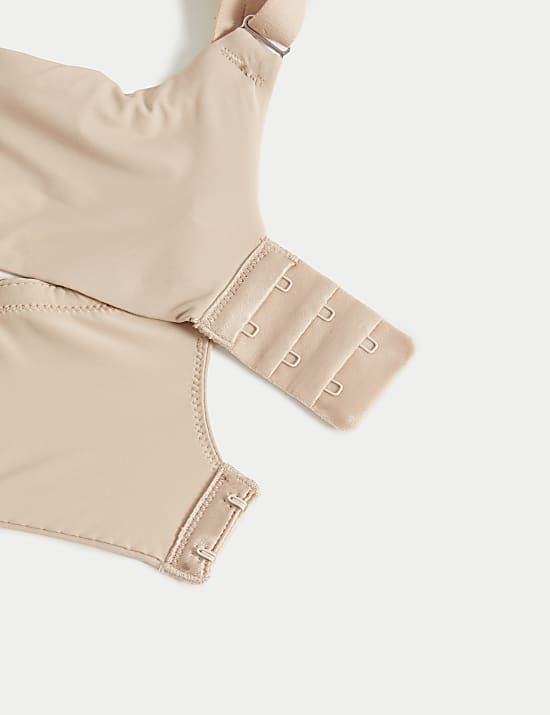 חזיית טי-שירט בשילוב Flexifit™‎ עם ברזלים וקאפ מלא במידות ‏‏A-E‏‏