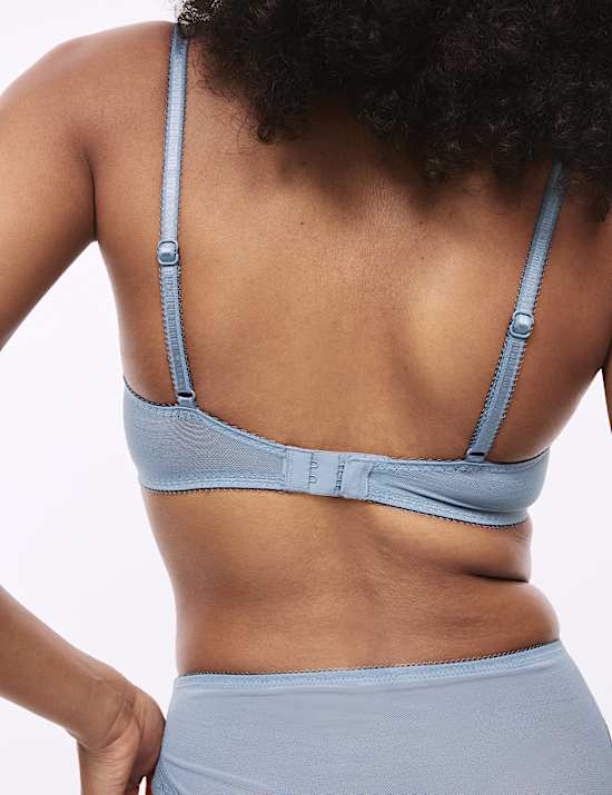 Jasmine Lace Wired Demi Cup Bra A-E