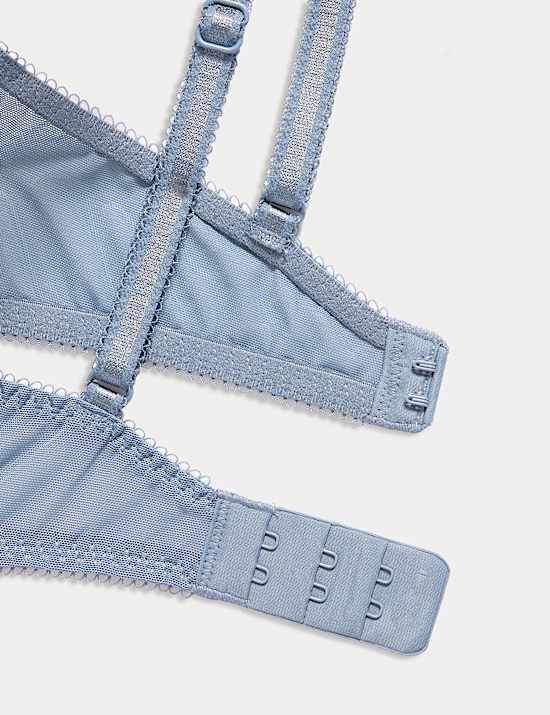 Jasmine Lace Wired Demi Cup Bra A-E