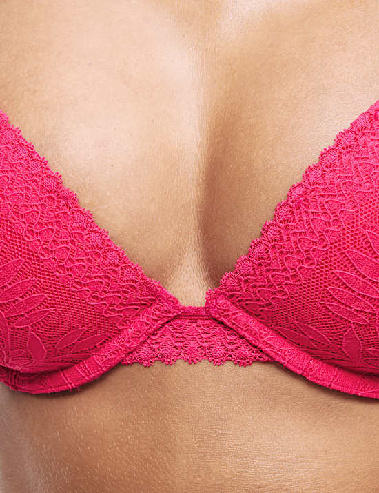 Soutien-gorge push-up Flexifit&trade; &agrave; armatures et dentelle, bonnets A &agrave; E