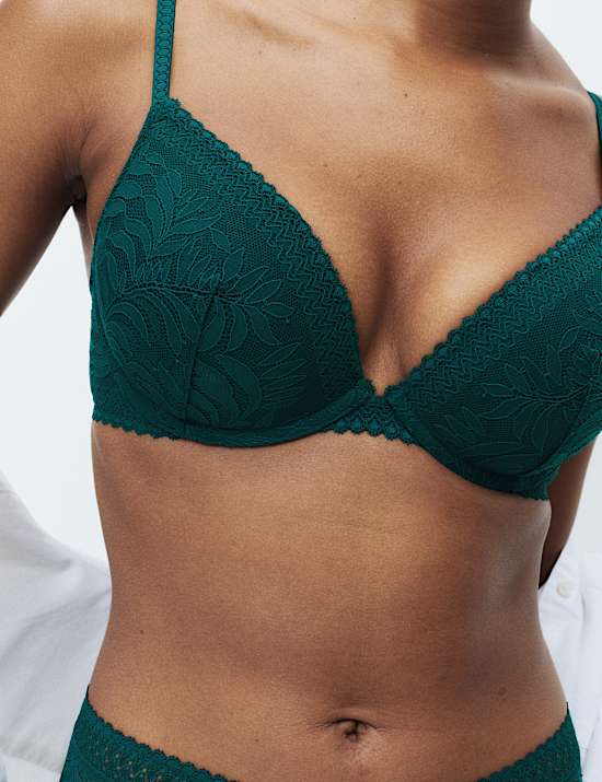 Flexifit™ Lace Wired Push-Up Bra A-E