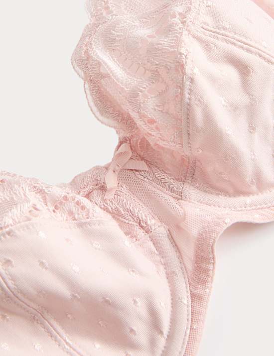 2 Pack Amelia Lace Wired Full Cup Bra (A-E)