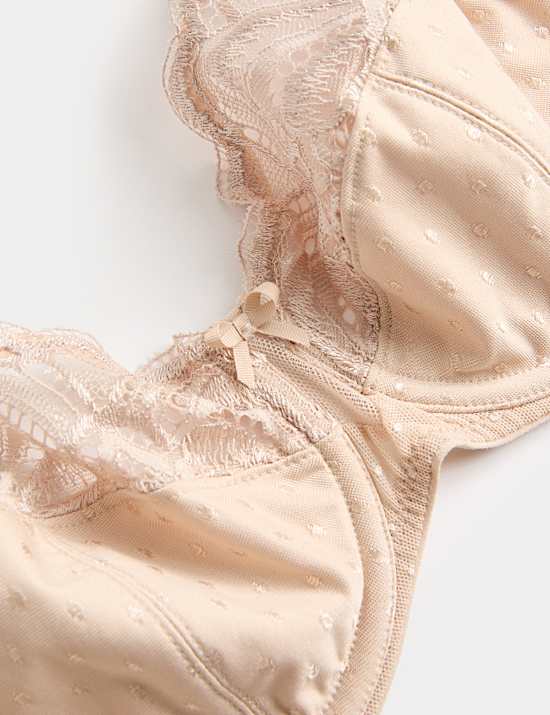 2 Pack Amelia Lace Wired Full Cup Bra (A-E)