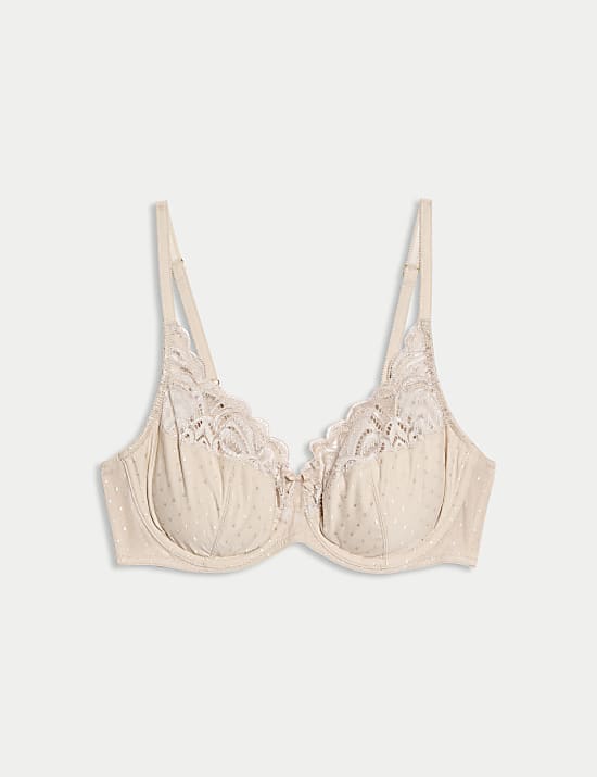 Amelia Lace Wired Full Cup Bra (A-E)