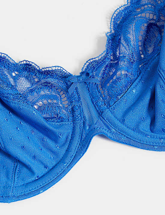 Amelia Lace Wired Full Cup Bra (A-E)