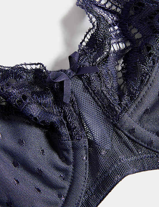 Amelia Lace Wired Full Cup Bra (A-E)