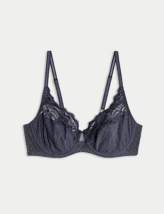 Amelia Lace Wired Full Cup Bra (A-E)