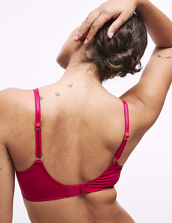 Soutien-gorge à armature orné de dentelle Amelia (bonnets emboîtants A à E)