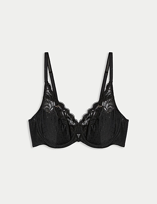 Bra Cup Penuh Berkawat Renda Amelia (Cup A-E)