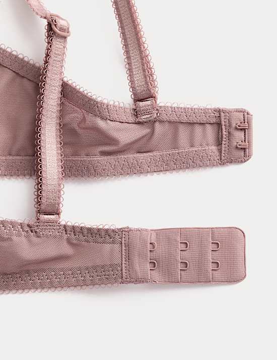 2 Pack Jasmine Lace Wired Balcony Bras (A-E)