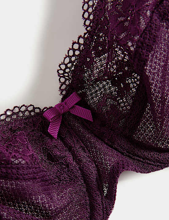 Jasmine Lace Wired Balcony Bra A-E