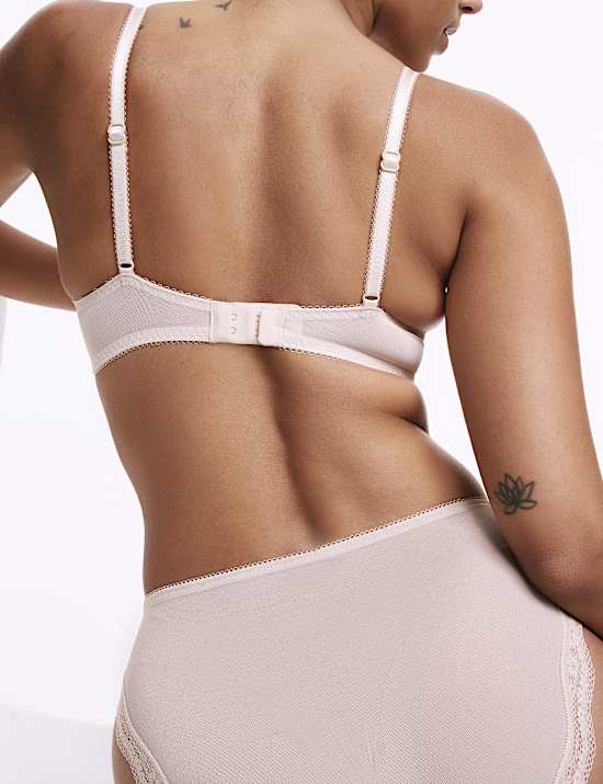 Jasmine Lace Wired Balcony Bra A-E