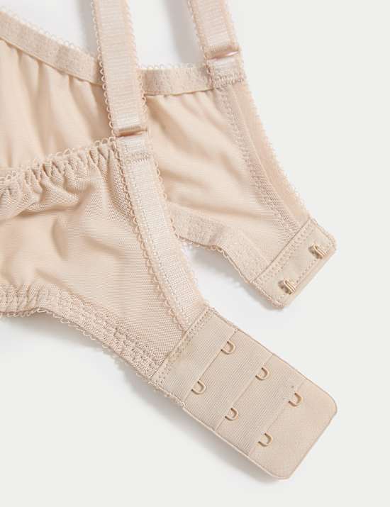 Jasmine Lace Wired Balcony Bra A-E