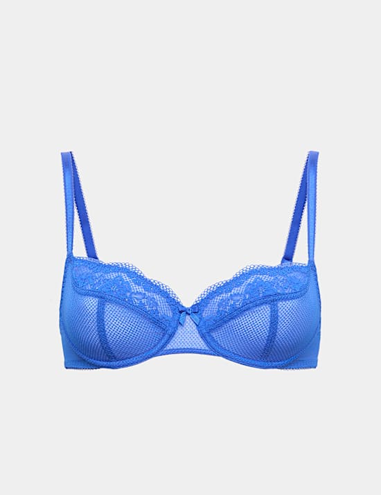 Jasmine Lace Wired Balcony Bra A-E