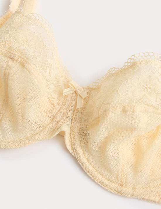 Jasmine Lace Wired Balcony Bra A-E