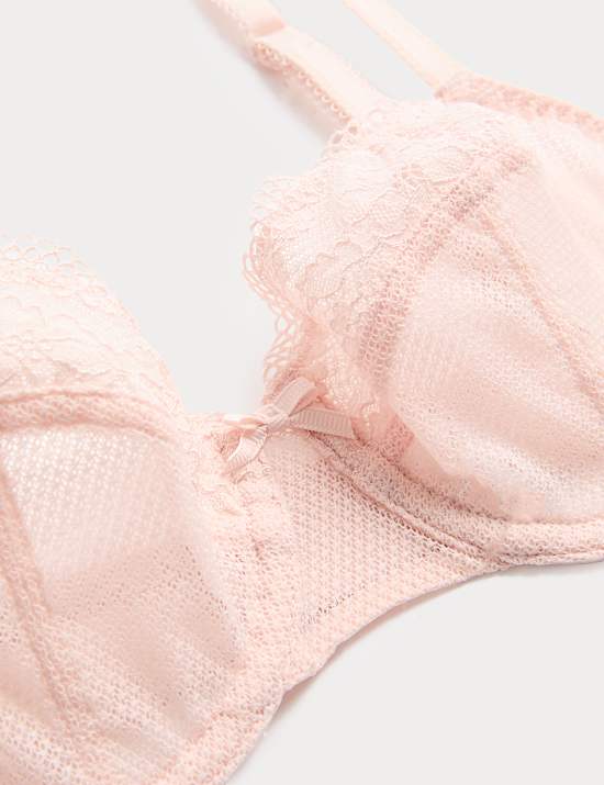 Jasmine Lace Wired Balcony Bra A-E