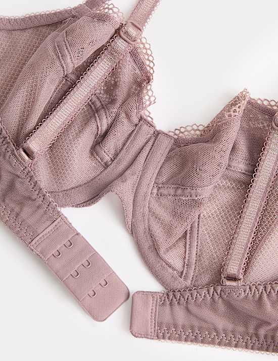 Jasmine Lace Wired Balcony Bra A-E