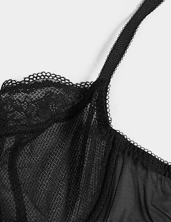 Jasmine Lace Wired Balcony Bra A-E