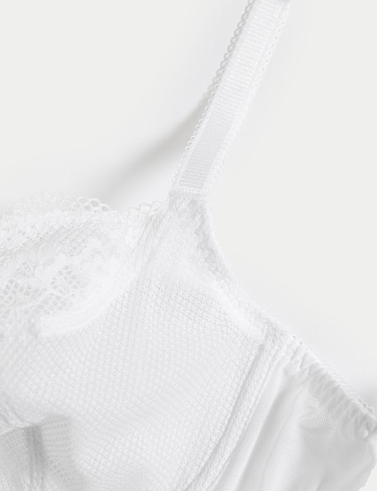 Jasmine Lace Wired Balcony Bra A-E