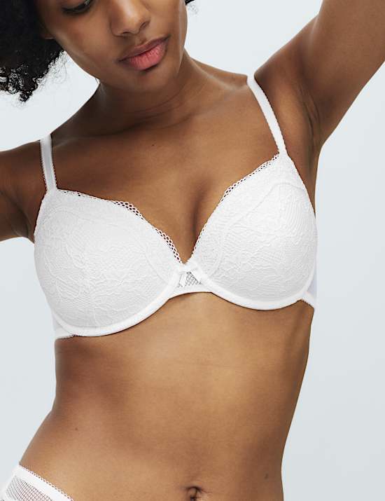 Set van 2 Jasmine beha's met kant en beugel in halve cup (maat A-E)