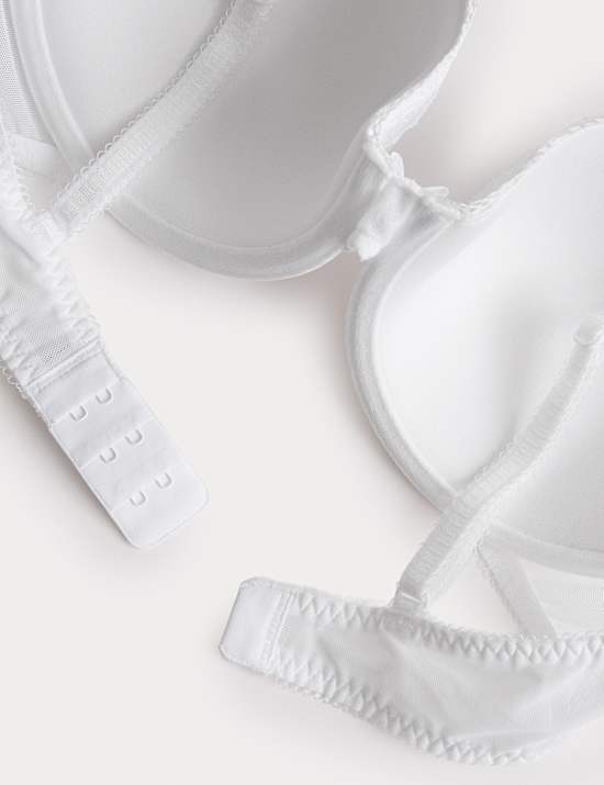 Jasmine Lace Wired Demi Cup Bra (A-E)