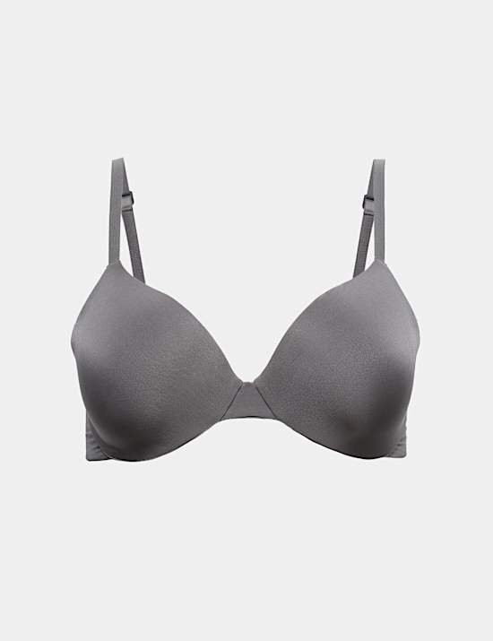 Body Invisibles&trade; Padded Wired Demi Cup Bra A&ndash;E