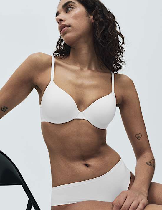 Body Invisibles&trade; beugel-bh met halve cup (A-E)