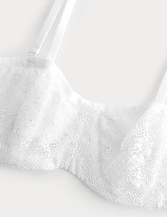 2 Pack Jasmine Lace Wired Strapless Bras (A-E)