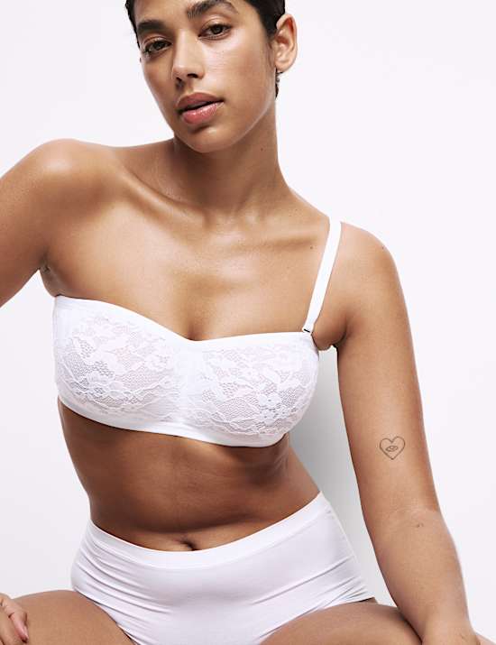 2pk Wired Strapless Bra A-E