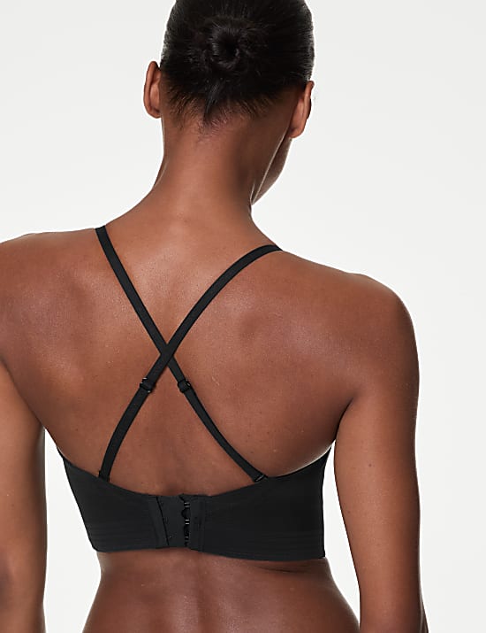 Body Define&trade; Low Back Wired Push Up Bra A-E