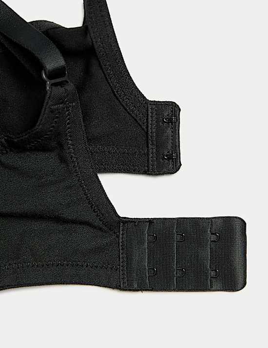 3pk Cotton Rich Non Wired T-Shirt Bras (F-G)