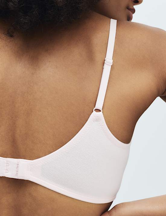3pk Non Wired T-Shirt Bras A-E