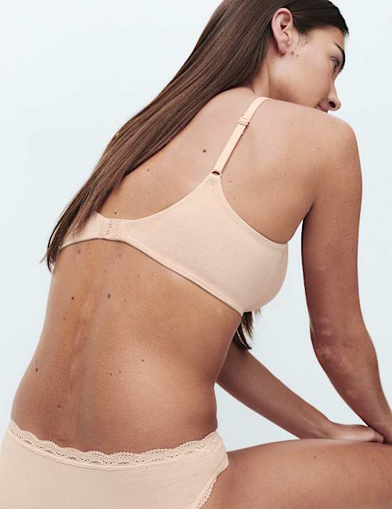 3pk Non Wired T-Shirt Bras A-E