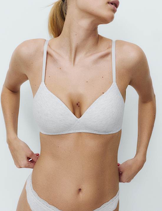 3er-Pack b&uuml;gellose T-Shirt-BHs (A&ndash;E)