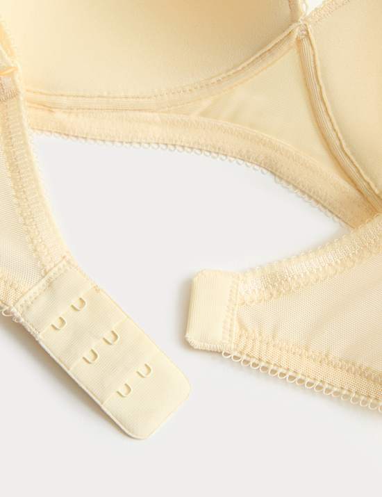 Soutien-gorge sans armature en dentelle jasmine, bonnets embo&icirc;tants A &agrave; E