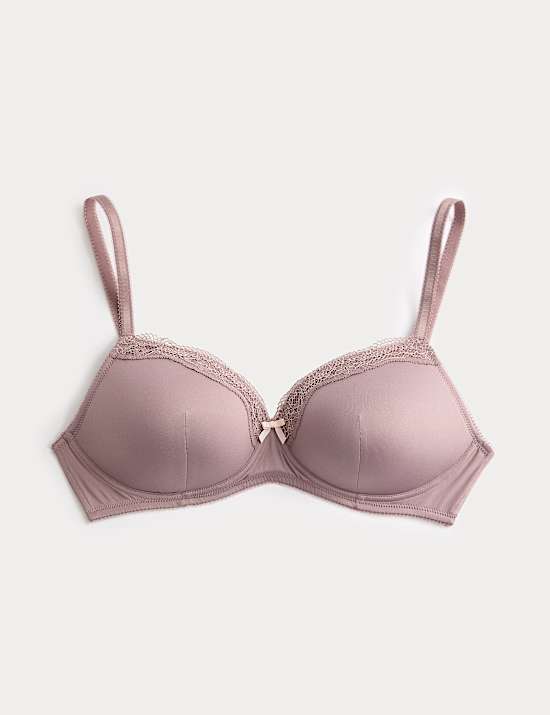 Jasmine Lace Non Wired Full Cup Bra (A-E)