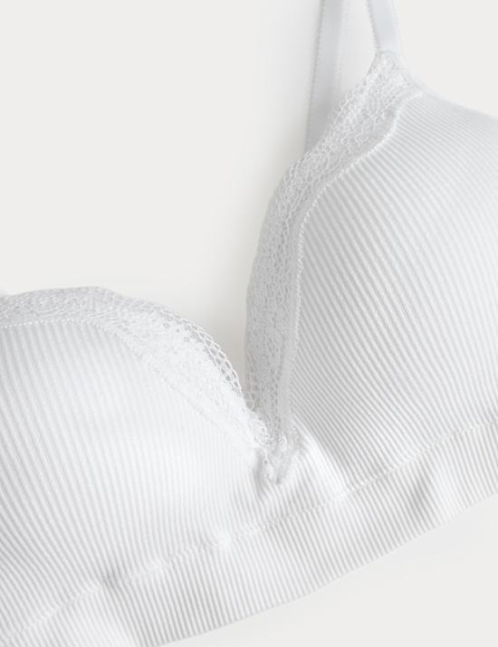 Jasmine Lace Seamfree Non Wired Plunge Bra (A-E)