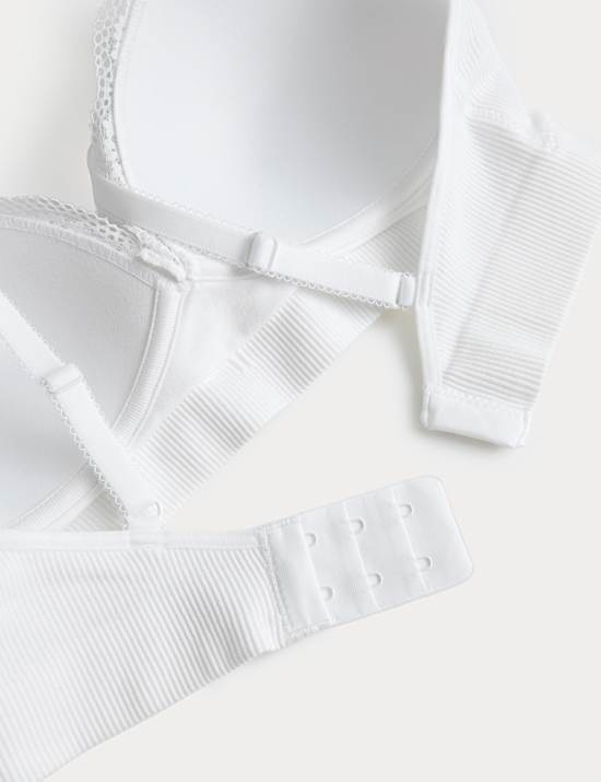 Jasmine Lace Seamfree Non Wired Plunge Bra (A-E)