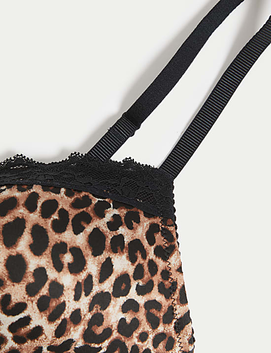 Lace Trim Non-Wired T-Shirt Bra (A-E)