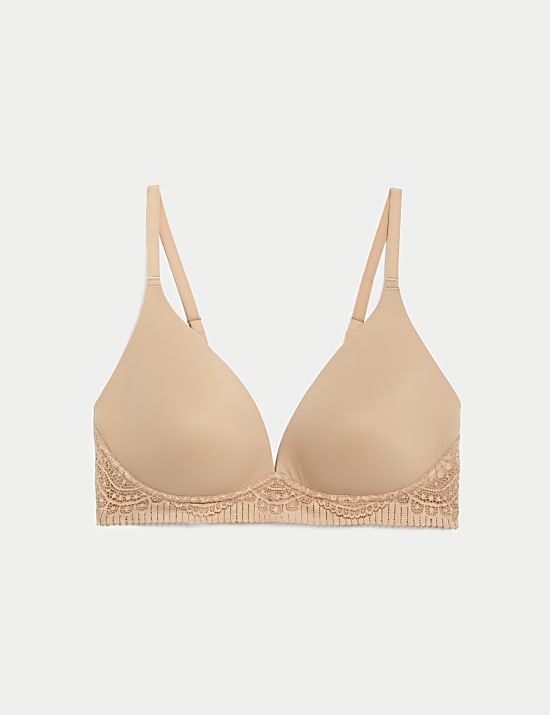 Body Soft&trade;-plunge-bh zonder beugel voor cupmaten A-E